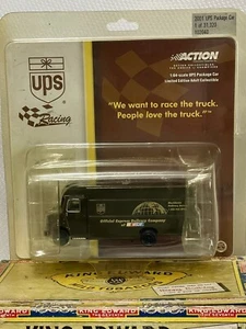 2001 UPS PACKAGE DELIVERY VAN • NASCAR LIMITED COLLECTIBLE EDITION • ACTION 1/64 - Picture 1 of 12