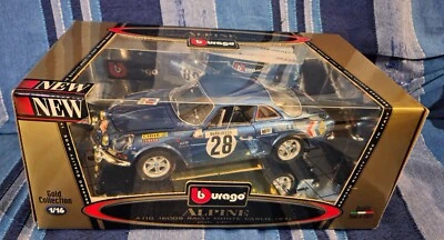 BURAGO - Alpine A110 1600s Rally Monte Carlo 1971 - Gold Ccollection 1/16 - Immagine 1 di 4