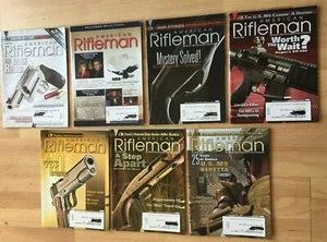 7 American Rifleman Magazines ~ All 2009 ~ Check Listing & Pictures ~ PB VG - Picture 1 of 8