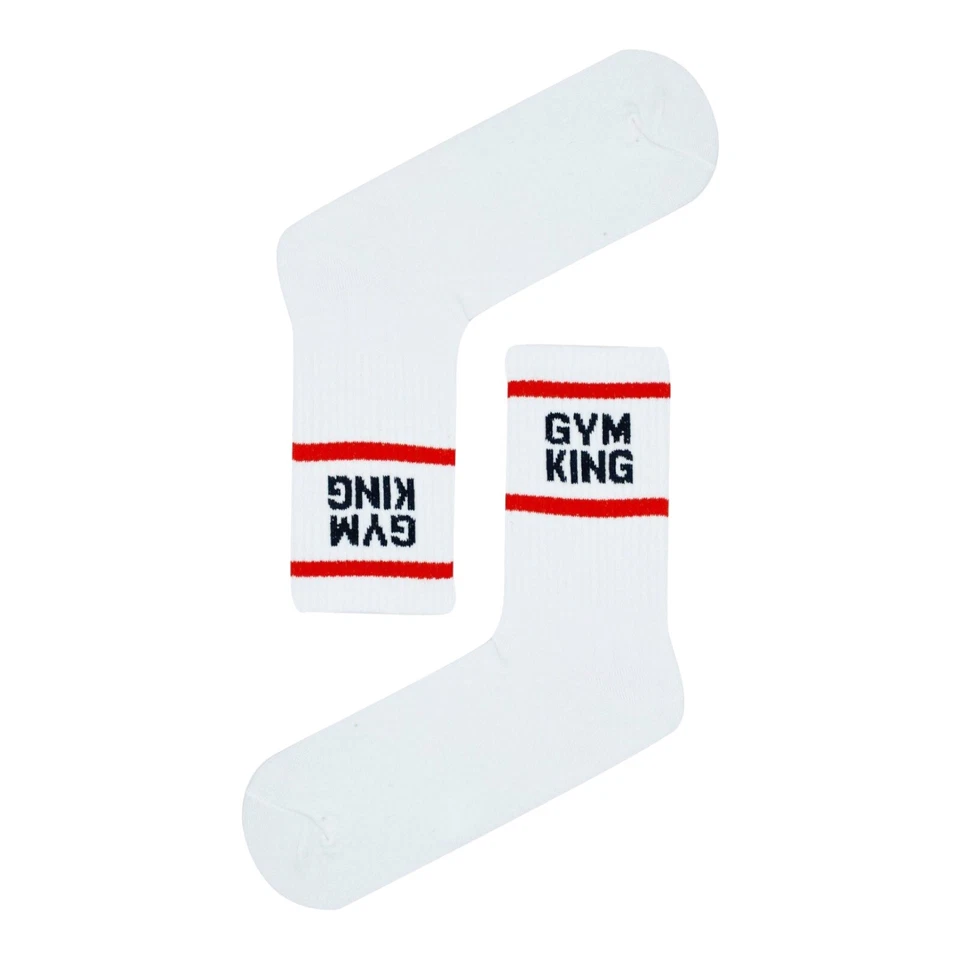 Gym King Socks Gift Socks  Sports Socks Unisex Socks - Image 1 of 1