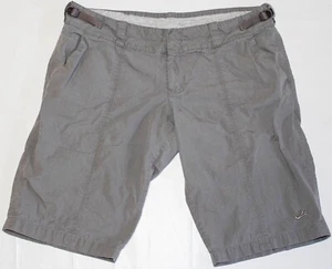 Vintage 2000s Nike BDU Style Gray Embroidered Spell-Out Shorts Men's S/M - Picture 1 of 5