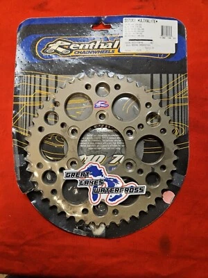 Piñón trasero ultraligero Renthal R221U-530-46 Suzuki GS GSX GSXR GSF 750 550 nuevo Foto 1 de 2