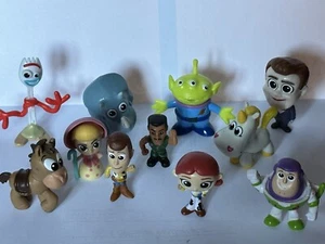 Mattel Disney Pixar Toy Story Lot of 11 Miniature Characters  Woody Forky Jessie - Picture 1 of 19