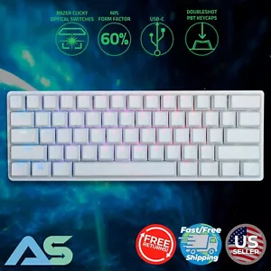 Razer Huntsman Mini Gaming Keyboard Red Silent Optical Switches Chroma RGB - Picture 1 of 11