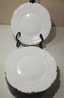 (6) Hutchenreuther Sylvia Bread & butter plate Rimmed White China (LHS) Germany 