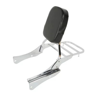 Respaldo portaequipajes de pasajeros Sissy Bar apto para Honda Shadow 750 VT750 Spirit Foto 1 de 4