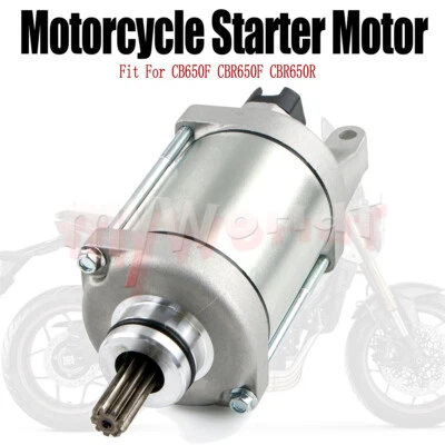 Motor de arranque de motor de motocicleta apto para HONDA CBR650R CBR650F CB650F Foto 1 de 4