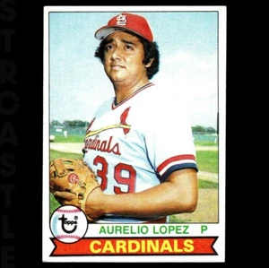 Tarjeta de béisbol 1979 Topps - Aurelio López #444 Cardenales de San Luis ⚾ - Imagen 1 de 3