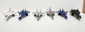 Vintage Diecast Metal Tootsietoy Airplane USAF/Navy Fighter Jet Planes Lot Of 6 - Picture 1 of 6