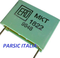 160V TGL 55163 AXIAL POLYESTER CAPACITOR 1 x MKT 0.22uF