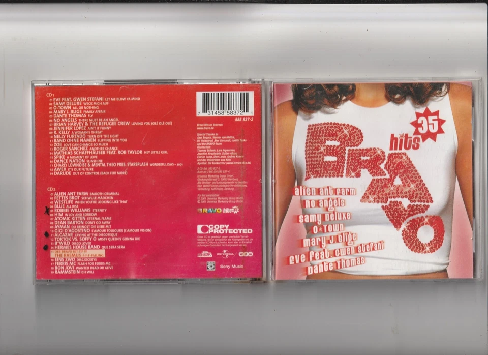 Bravo Hits 35 (2 CDs) von 2001 - sehr guter Zustand - Bild 1 von 1