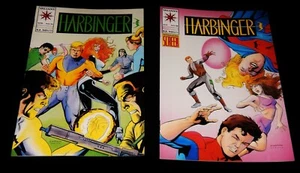 Vintage Comic Book,Lot Of 2, VALIANT, HARBINGER, #'s 16 & 18, 1993, "Scrambled" - Picture 1 of 12