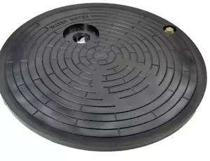 Nicor 21" Copertura scatola contatore acqua con foro da incasso per Sensus/Badger/Kamstrup ecc. - Foto 1 di 12