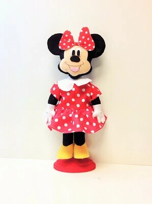 Мягкая войлочная кукла Minnie Mouse украшение для вечеринки ручной работы 14 дюймов MIckey - Изображение 1 из 4