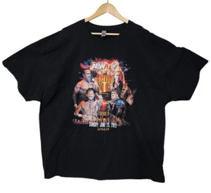 Camisa de evento AEW x NJPW All Elite Wrestling Forbidden Door 2023 Toronto para hombre XL - Imagen 1 de 3