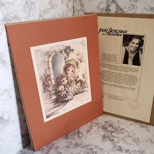 Signed & Numbered Vintage 1981 Jody Bergsma Lest We Forget" Matted #1965 - Picture 1 of 3