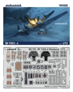 7465 Eduard Plastic Kits: Bf 110G-4 Weekend edition in 1:72 (Combo-Pack) - Imagen 1 de 1