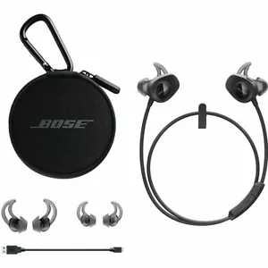 Bose SoundSport Cuffie Wireless Bluetooth NFC Auricolari Suono Sport Nero - Regno Unito - Foto 1 di 8