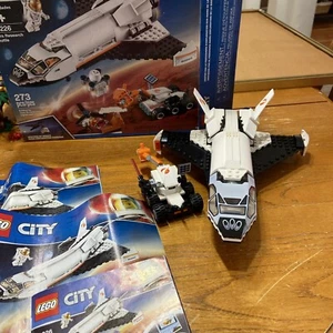 LEGO City Mars Research Shuttle (60226) Instructions & Minifigures Missing Some - Picture 1 of 9