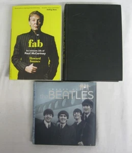 The Beatles autorisierte Biografie Fab Paul McCartney Bilder Musik 3 Bücher Posten - Bild 1 von 6
