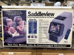 Vintage Saddleview Model 401 Color TV Videorecorder Entertainment Konsole für Fahrzeuge - Bild 1 von 24