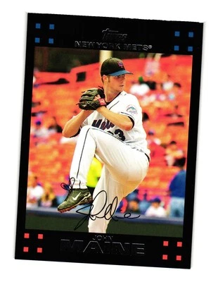 2007 Topps #484 John Maine New York Mets - Image 1 of 2