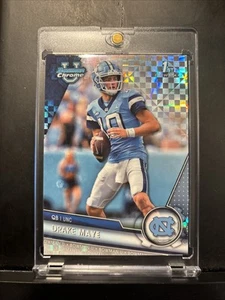2023 Bowman University Chrome - Drake Maye #200 X-Fractor (RC) - Bild 1 von 6
