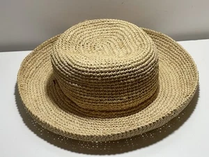Scala Mütze Rafia Natur mit Gummizug Sommer/Strand/Pool - Bild 1 von 9