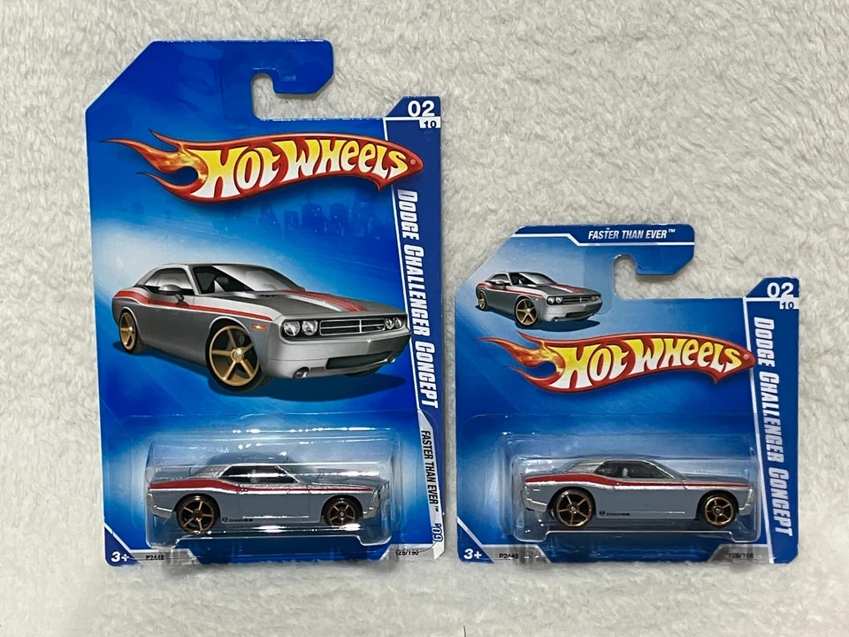 Dodge Challenger Concept 2009 Hot Wheels (2) más rápido que nunca 2/10-1 tarjeta corta Foto 1 de 2