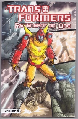 Transformers Regeneration One Vol 4 TPB IDW 2014 1ª impresión 96 97 98 99 100 Foto 1 de 2