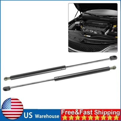 Varillas de puntales de resorte de gas del capó delantero para Chrysler 200 sedán 2015-17 2 piezas Foto 1 de 4