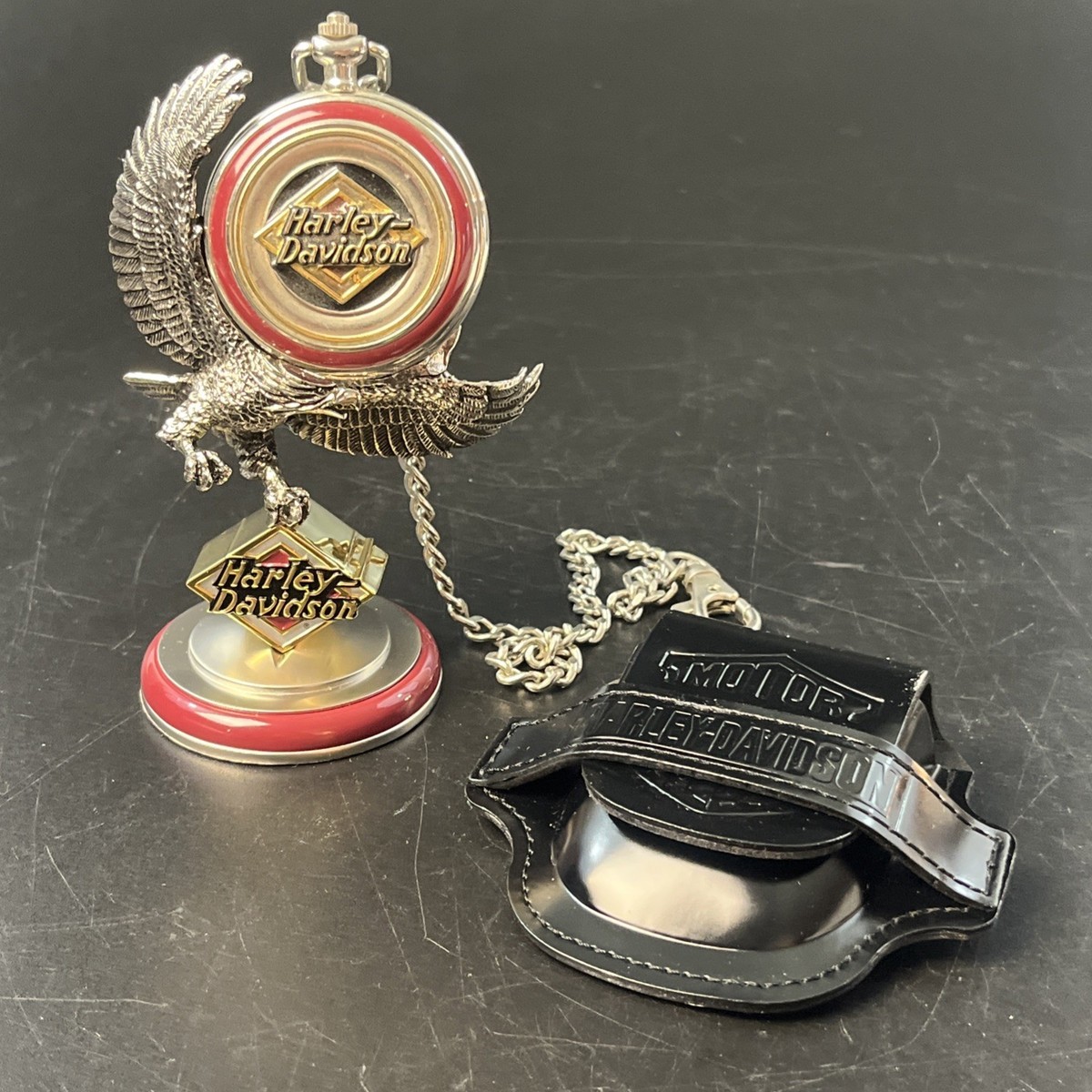 Franklin Mint Harley Watch In Collectible Harley-Davidson