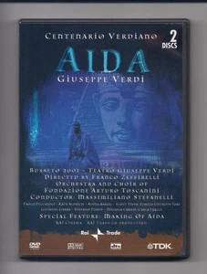 GIUSEPPE VERDI - Aida DVD 2-disc set - Centenario Verdiano - Busseto 2001 - Picture 1 of 2