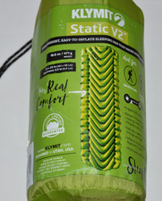 Klymit 06S2GR03C Static V2 Sleeping Pad Light Green