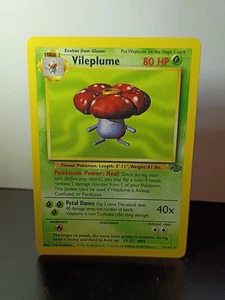 Juego de cartas coleccionables Pokémon Vileplume 31/64 Jungle regular raro - Imagen 1 de 2