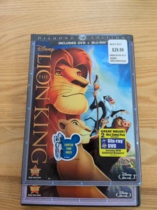 The Lion King Two Disc Diamond Edition Blu ray DVD Combo  - Picture 1 of 2