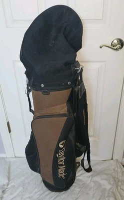 Bolsa de golf TaylorMade quemador de cobre hecha por Taylor marrón negro Foto 1 de 4