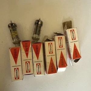 Lot Of 6:Raytheon NOS 13DR7 Vacuum Tube - Picture 1 of 4