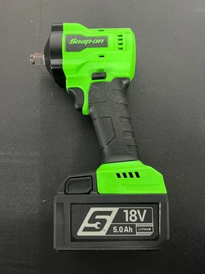 Llave de impacto Snap On CT9035G 1/2" 18V con batería VERDE Foto 1 de 2