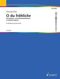 Oh du fröhliche Set Recorder Quartet [SATB] Schott Music - Image 1 of 4
