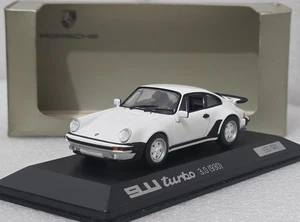 Porsche 911 (930) Turbo 3.0 White 1:43 Minichamps WAP 020 5010A VKK RARE!! (16) - Picture 1 of 15