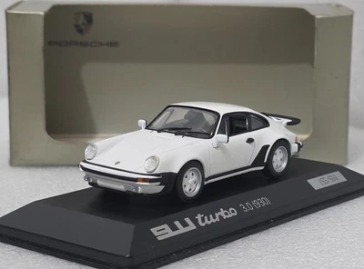 Porsche 911 (930) Turbo 3.0 Blanco 1:43 Minichamps WAP 020 5010A MUY BUEN ESTADO ¡¡RARO!! (16) Foto 1 de 4