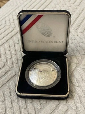 Very Rare 2019 Apollo 11 50th Anniversary Proof Silver Coin United States Mint - Image 1 of 4