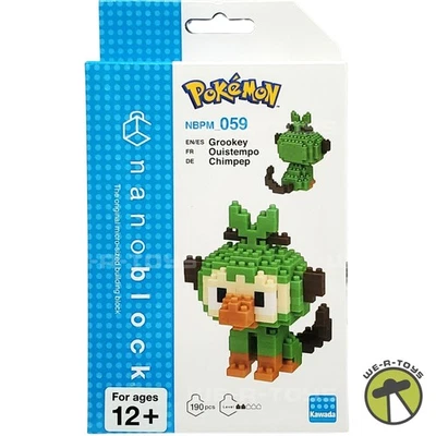 Pokemon Nanoblock Grookey Kit 190 pcs - image 1 of 4
