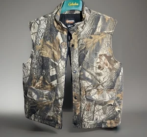 Vintage Outfitters Ridge Hunting Vest Fleece Lined Realtree Hardwoods Camo (Med) - Picture 1 of 4