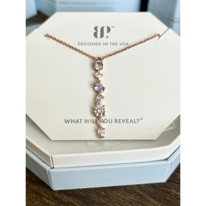 Bomb Party RBP5212 Nothing I Cant Handle Lavender Cubic Zirconia Rose Gold  - Picture 1 of 3