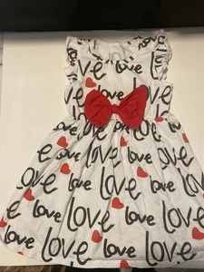 White and red dress for a special occasion #kidswear - Picture 1 of 1