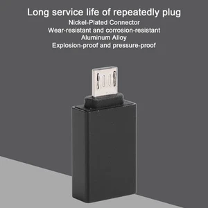 USB na adapter Andr-oid Micro OTG Konwertuj Złącze Transmisja danych Cha FY - Zdjęcie 1 z 24