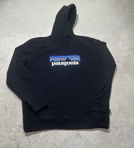 Sudadera con Capucha Patagonia Para Hombre XL Extra Grande Negra - Imagen 1 de 9