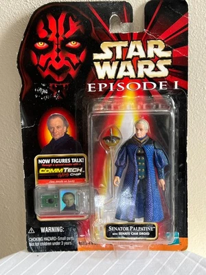 Vintage 1999 Star Wars Episode I Senator Palpatine NEW - Image 1 of 4